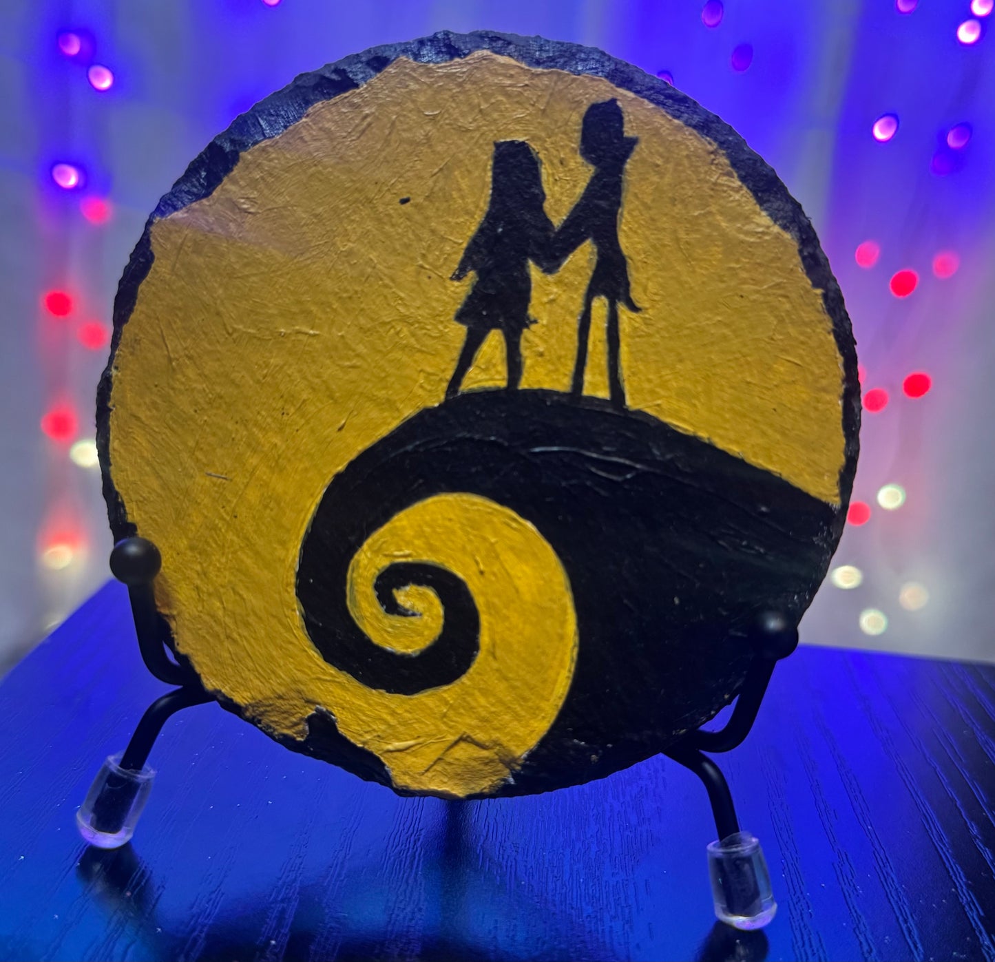 NMBC Round Slate Coaster