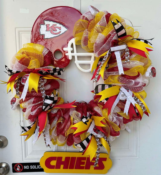 Chiefs Wreath