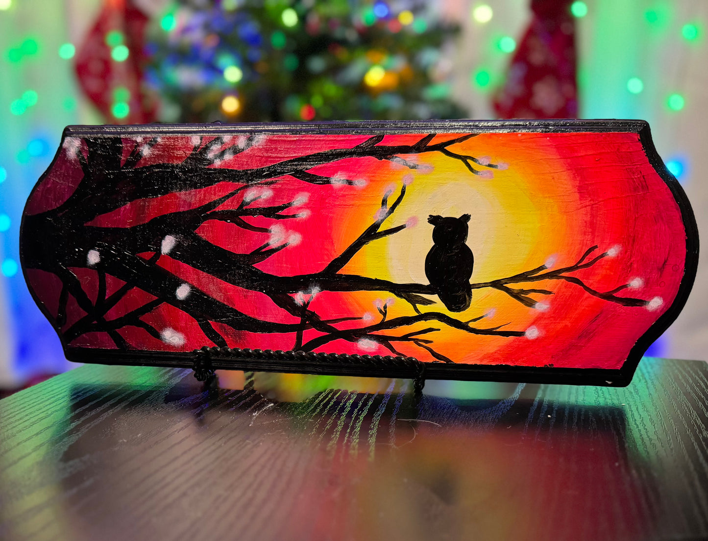 Owl Silhouette Plaque