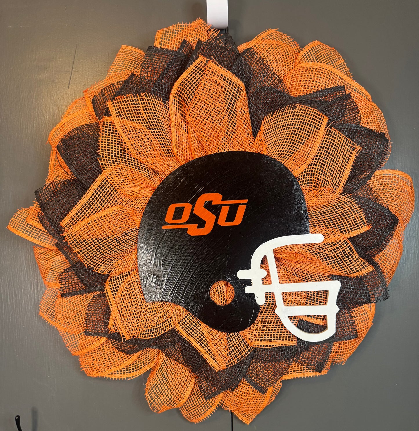 Oklahoma Cowboys Flower Wreath